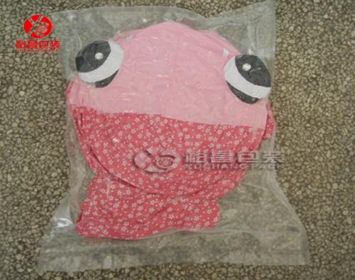 裕昌包装供应广州真空包装袋生产厂家-毛绒玩具真空包装袋展示图 咨询热线：400-9966-891
